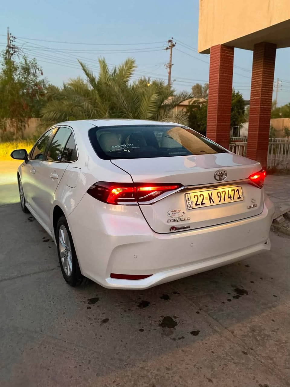 🚗 للبيع – والمراوس-تويوتا كورولا 2024 ساز (شكل خليجي)

* 🚘 الموديل: 2024

* ⚙️ساز

* 📍 شكل خليجي

💰 السعر: ارسل بل خاص 1 

📍 الموقع: النجف 

وبي واتساب رقم الهاتف ***********
