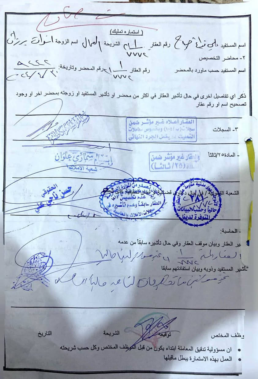 قطعه للبيع نقص قيد فقط كافه ضمانات للبيع *********** السعر تسعه مليون
