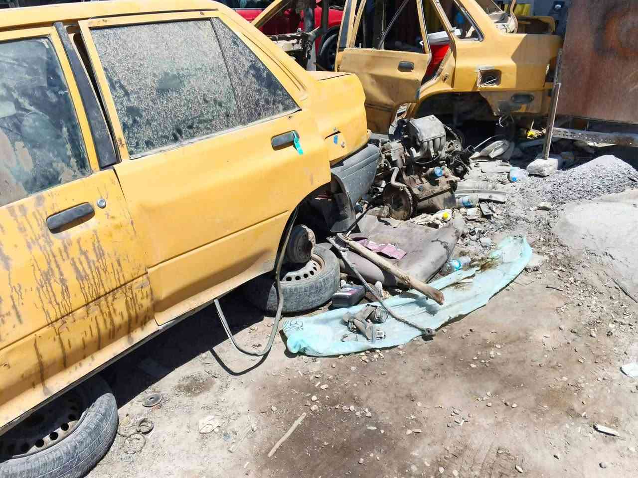 جميع أدوات الإيراني تفصيخ اًو جديد اكو مكاني كربلاء حي الصناعي *********** تايرات ماعدي وغير متواجد ع نت
