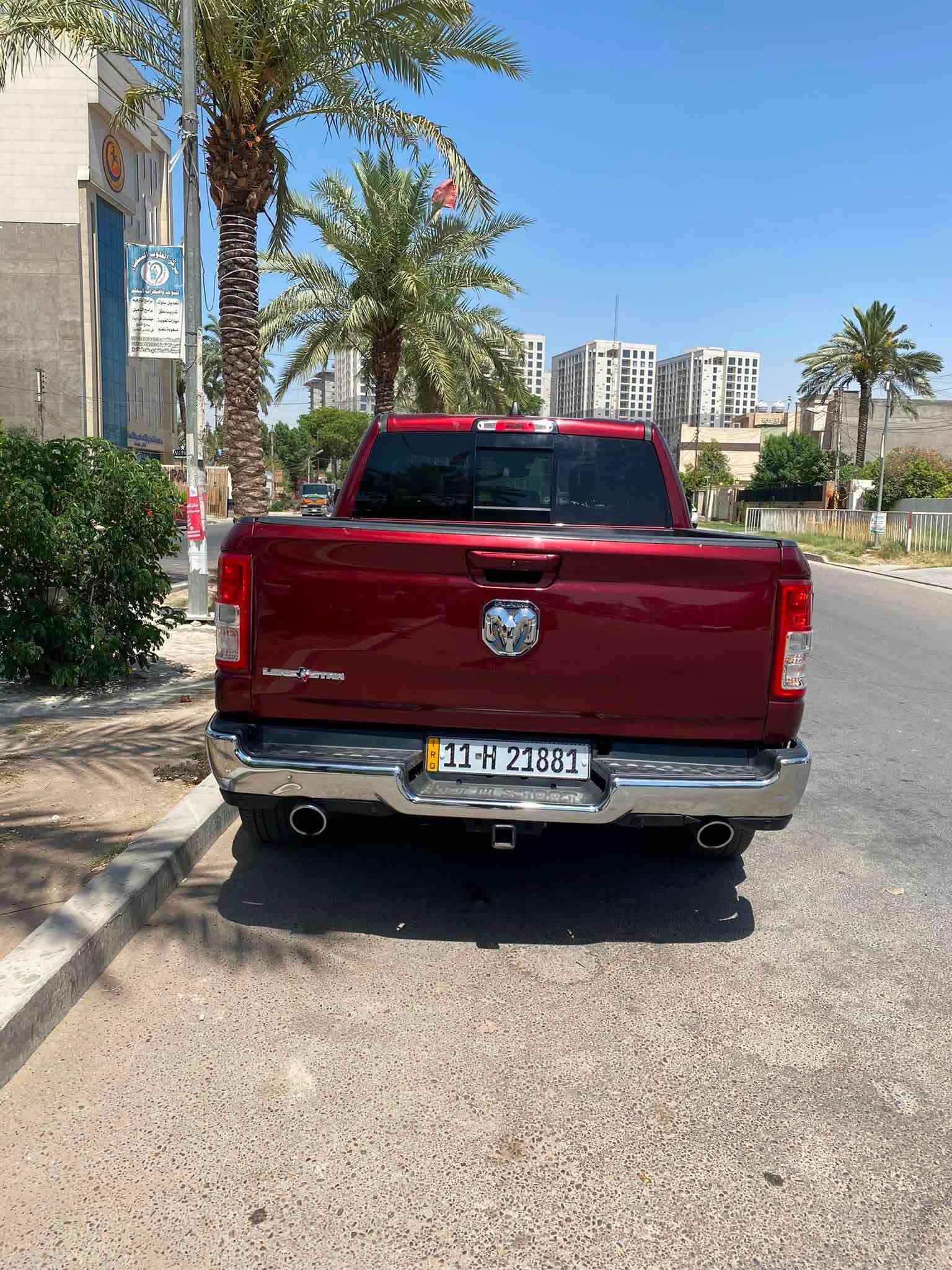السلام عليكم … للبيع رام 1500 موديل 2022 Lone star ماشية 35000 ميل رقم بغداد بأسمي حادثها موضح بالصور استبدال بابين نفس اللون  مع تخم اطارات إضافي جبلي … بسعر مناسب جدا 
للاستفسار اكثر الاتصال على الارقام :-
***********
***********

