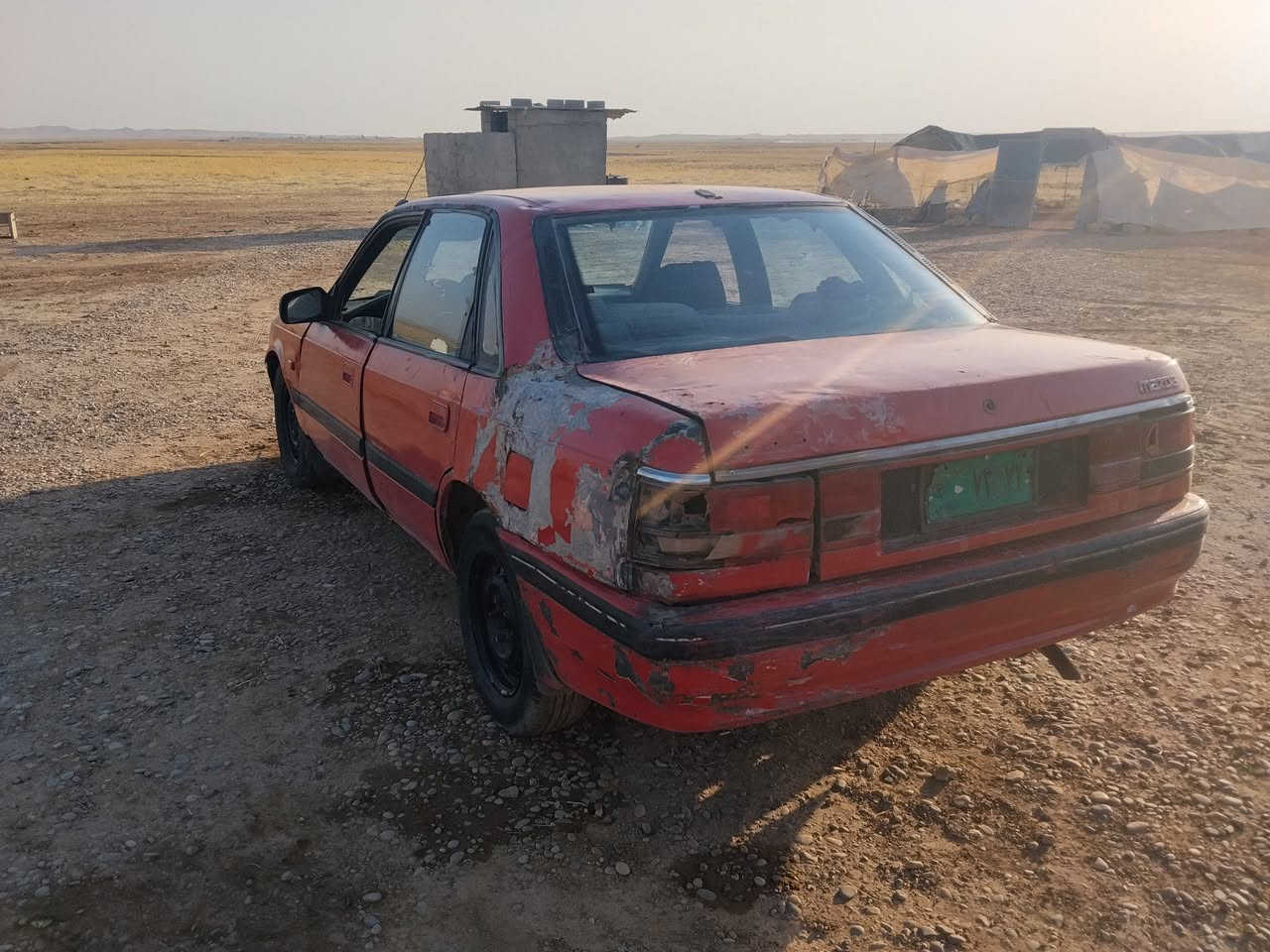 مادزه 626 مكينه نضيفه الكير بي عطل على خامس سنويه بيضه بدل ضايع شرط التحويل من الشرعي اذا معارض معه فكتره هم ترهم السعر 14 وبي مجال 
***********
***********
