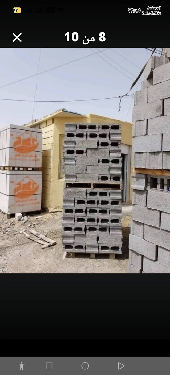 ╔═══ ❖ بسم الله الرحمن الرحيم ❖ ═══╗

🏗️ شركة علي الزهيري للمواد الإنشائية 🏗️
✨ جودة • ثقة • أسعار منافسة ✨

📍 العنوان:
البصرة – ساحة سعد – مقابل مستشفى الجمهوري

📞 للتواصل:
*********** – علي

━━━━━━━━━━━━━━━━━━

🧱 ثرمستون:
🔹 الوطنية — سعر الكبسة 390
🔹 بلاد السلام — سعر الكبسة 370
🔹 الشمس — سعر الكبسة 375
🔹 الحوشان — سعر الكبسة 370
🔹 البصرة — سعر الكبسة 375

🧱 بلوك ضغط هايدروليك:
🔸 سعر الألف — 800

🧱 بلوك جويبده:
🔸 سعر الألف — 650

🏗️ السمنت:
🔹 سمنت المبروك — الطن 140
🔹 سمنت الفلكون — الطن 140

━━━━━━━━━━━━━━━━━━

🚚 متوفر لدينا خدمة التوصيل إلى جميع أنحاء البصرة

⭐ شركة علي الزهيري للمواد الإنشائية
تجهيزكم علينا… وبناءكم علينا نفتخر به ⭐

╚═══ ❖ أهلاً وسهلاً بكم ❖ ═══╝ البصرة, العراق

نص مكتوب في الصور:
- طابوق بلوك حطب/خشب حطب/خشب الشعيبة شركة علي الزهيري لتجارة البناء وخدمات تصعيد المواد
- 10 من 8
- 10 من 5
- 10 من 4
- 3 من 10
- 7 من 10
- 6 من 10
- 10 من 10