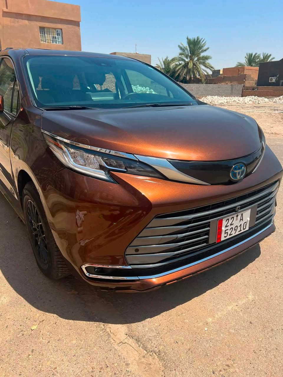 تويوتا سينا هايبرد 2024 xle
رقم احمر اربيل 
صبغ بنيد فقط 
سياره جاهز بدون نقص 
السعر 268 وبيها مجال
للاستفسار 
*********** مهند الراوي 
*********** عمر الراوي
