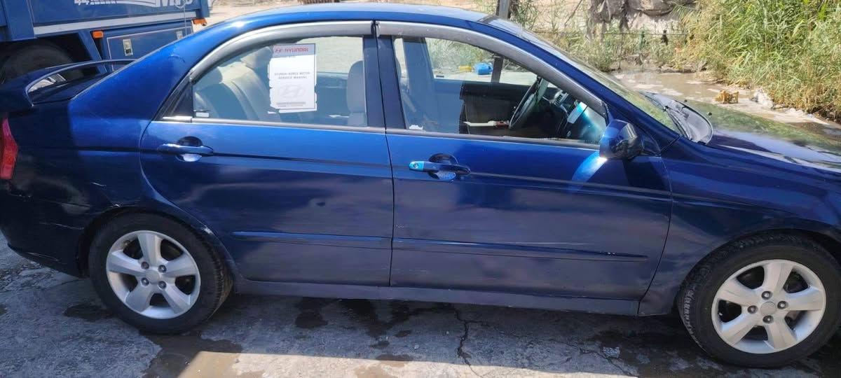 – : 🚗 للبيع كيا سبيكترا موديل 2006
🔹 المحرك: 2000

🔹 الكير حدادية تبريد تخم تاير كله جديد خير من الله 

🔹 المحرك: جديد لاتنقيص ولا تبخير 

🔹 السيارة بيها حادث جنطة وجاملغات الخلفية 

💰 السعر: 55وبيها مجال 

🔢 الرقم: بغداد بسمي – إنجليزي

📍 مكان السيارة: بابل – القاسم 

📞 للتواصل: ***********
