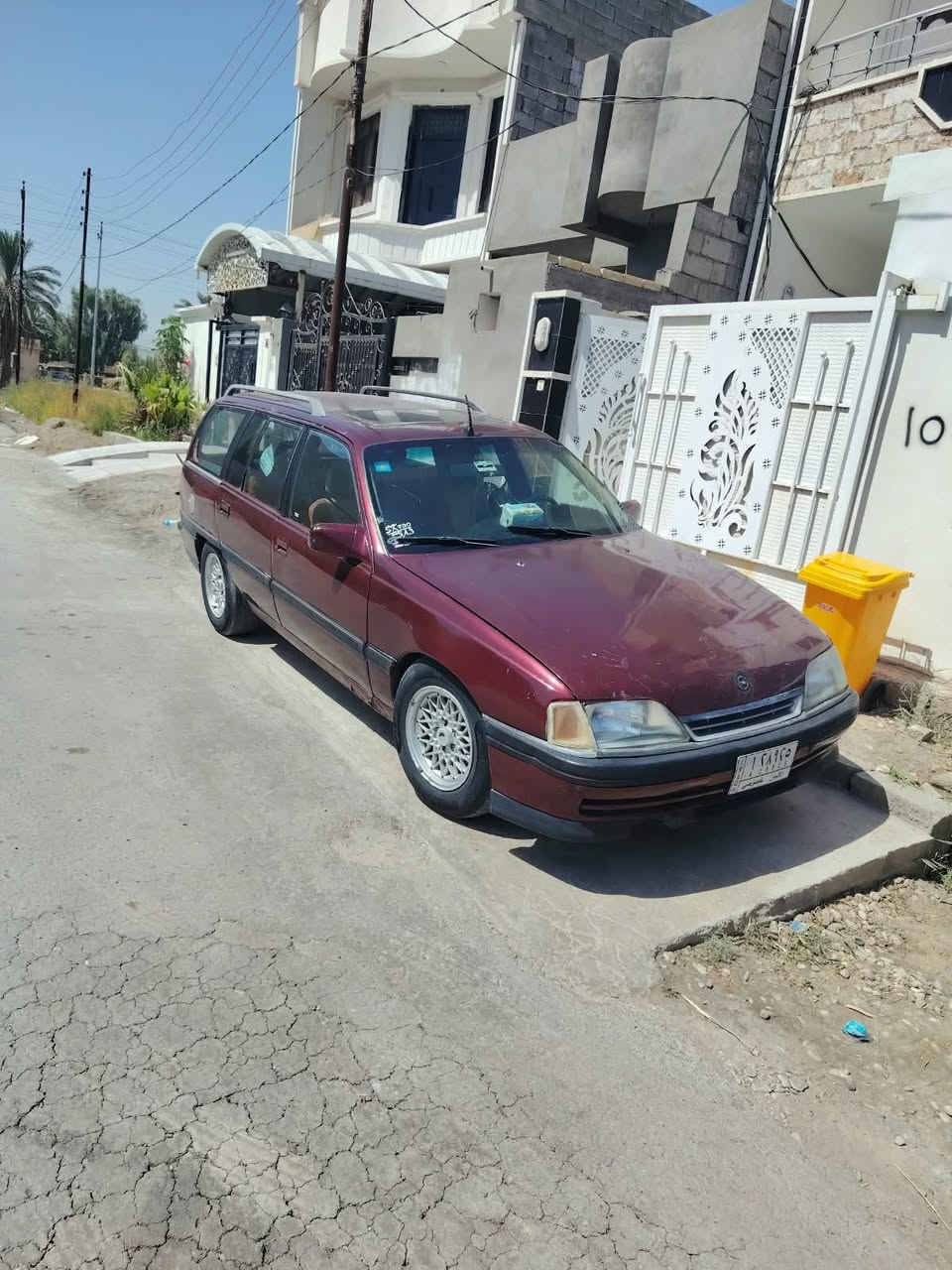 سلام عليكم اوبل ستيشن مديل 1991 مكينه بلاد الفين سنويه لل29 مشروع وطني شرط لتحويل سيار مكفول مكينه كير صدر امامي خلفي تخم تاير كهربائيات اي نقص مابيهة مي راديتر شرط اخضر  مال جناي ومتعوب عليهة  لسياره بلواقع احله من لصور لحلوه معروضه 33 ومجال حك لجيه مكلف بنشر رقم صاحبهة *********** مكانه ديالئ بعقوبه تقاطع لقدس
