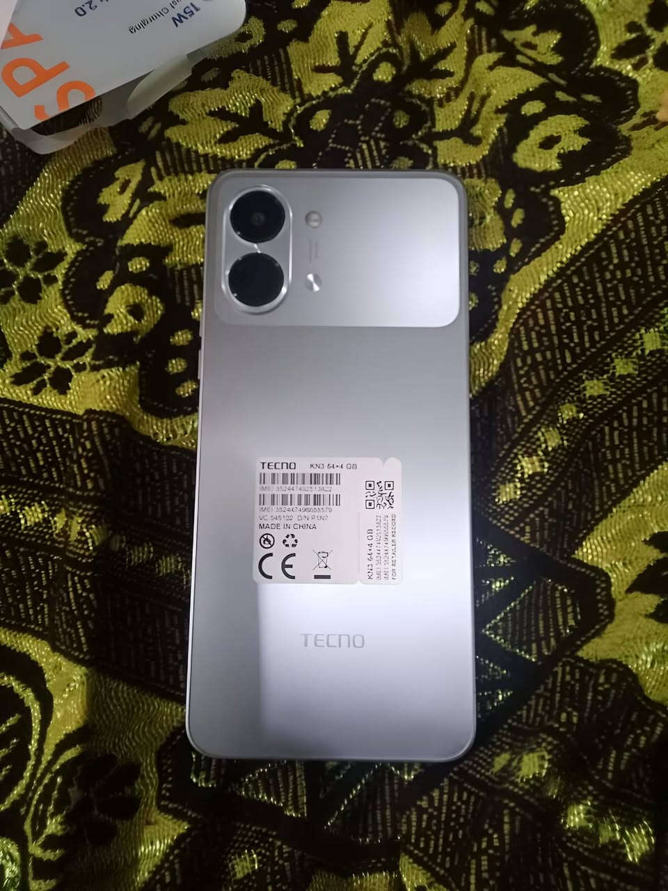 Techno Spark Go 3 مستخدم 16يوم فقط وياه ضمان وكاله سنه جهاز جديد ذاكره 64 عشوائيه 4+4
سعره 200 الف قفل 
سبب البيعه محتاجه  
عنواني بغداد الشعب اسريدات الثانيه 
للتواصل ***********
