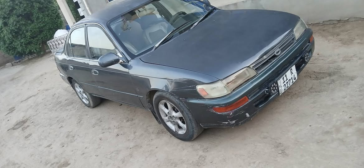 سلام عليكم للبيع كورله موديل ٩٣ رقم بغداد دولي سنويه ٣٠ محرك وكير خير من الله تبريد شغال  حداديه جديد  الاستفسار ***********
