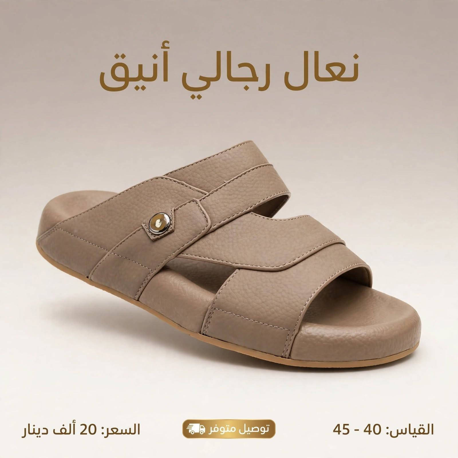 أحذية وحقائب • حذاء بربري • مقاس ٣٦-٤٠