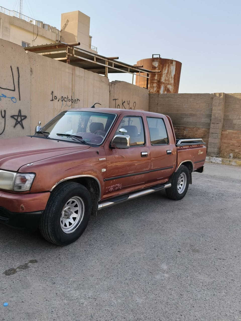 سلام عليكم اخوان گريت ويل دير موديل 2007 گير و اكسل بل شرط بس المحرك بي تنقيص قليل و الباقي كفاله عامه قطره صبغ ما بيها على وضع الشركه تحويل ثاني يوم  محرك استندر ما مفتوح السعر 65 و بي مجال لل طيبين العنوان كركوك الرقم *********** اتصل واتساب .
