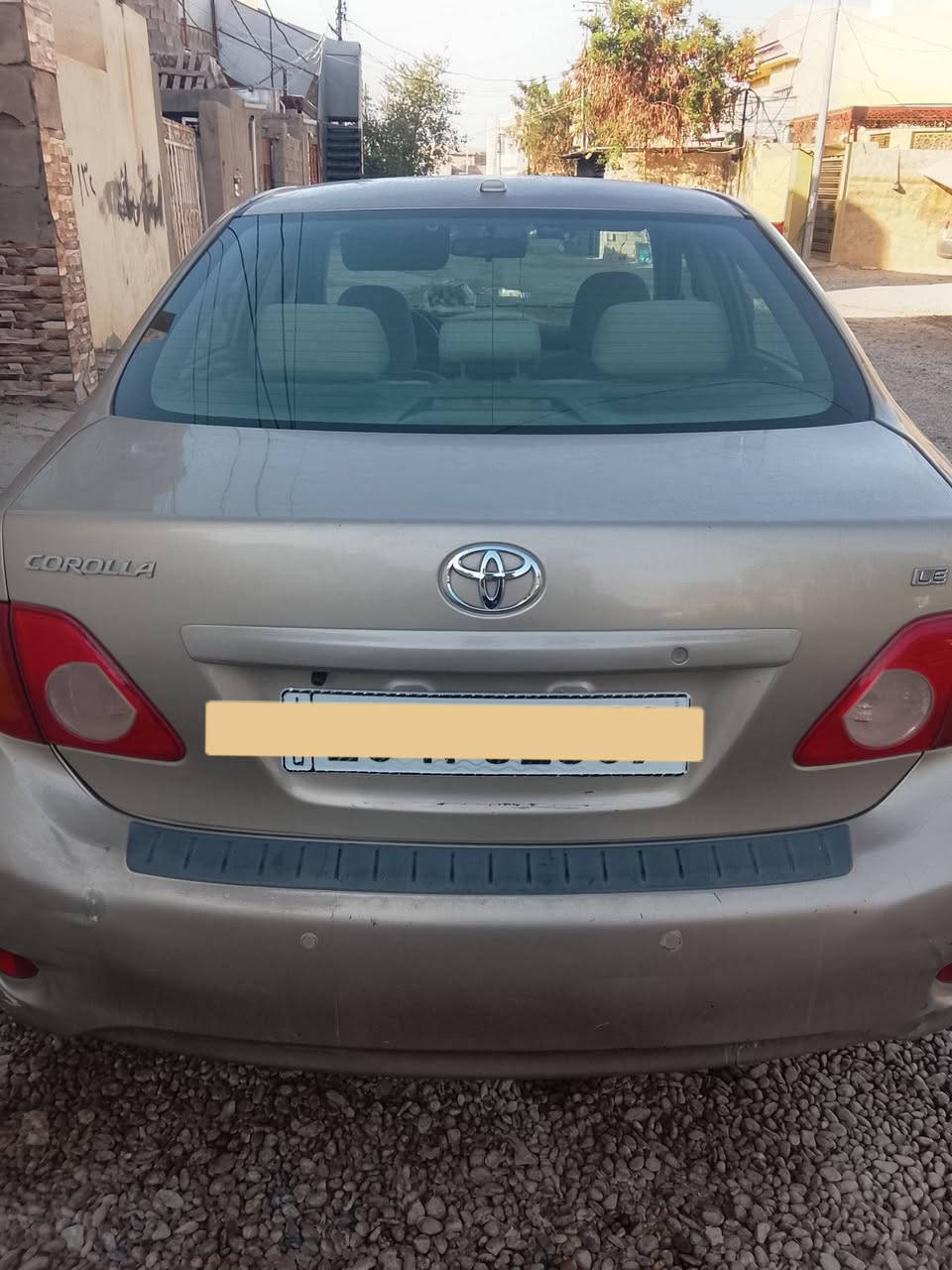 السلام عليكم كورلا 2009 امريكي للبيع
مصبوغة حزام 
تبريد بي ليك 
وارد امريكي
السعر 88 بيها مجال
شرط تحويل 
العنوان صلاح الدين سامراء 
للتواصل الاتصال على رقم ***********
