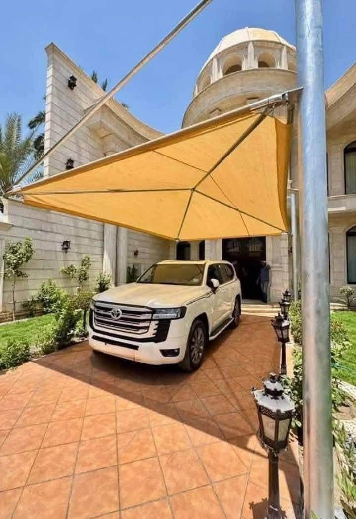 شركة الدقة  تقدم افضل عمل للمظلات  الهرمية الحديثة   

لي تحمي سيارتك من اشعة الشمس و المطر  وبيه ضمان  

5 سنوات  التواصل ***********
