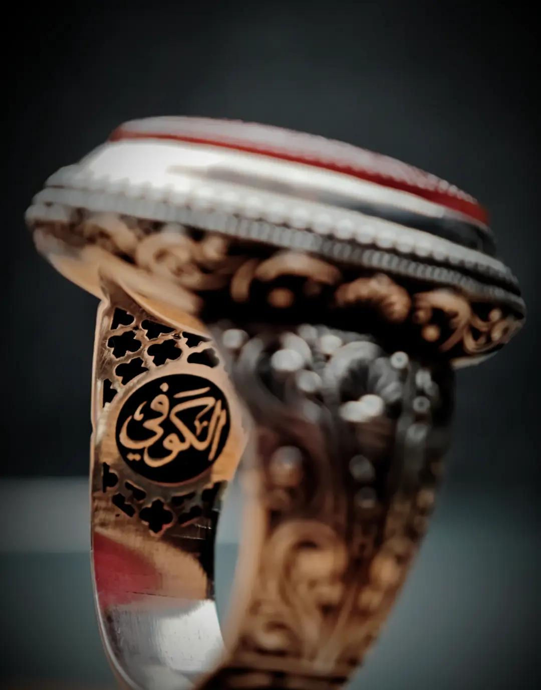 🔹عقيق يماني 🔹 ⚜️قلم الاستاذ السيد جاويد⚜️ 🍃🍃آل الرسول🍃🍃 🔹بارجست🔹 يافاطمة اغيثيني  ‏اللَّهُمَّ صَلِّ عَلَى فاطِمَةَ  وَأَبِيها، وَبَعْلِها، وَبَنِيها  وَالسِّرِّ الْمُسْتَوْدَعِ فِيها  بِعَدَدِ ما أَحاطَ بِهِ عِلْمُكَ 🔹مقاس الحجر23🔹 🔹مقاس الفضه 26🔹 ⚜️صياغة الكوفي المميزة⚜️ تابعونا وستجدون كل ماهو جديد ومميز من روائع الخطوط وتحف الاحجار الكريمة والمجوهرات  اندر الخامات أشهر أساتذة الخط اليدوي واجمل الصياغات اليدوية  #مزاد_المراد_للأحجار_الكريمة  #المراد_للأحجار_الكريمة  #العقيق_اليماني  #عقيق_يماني  #احجار_كريمة   
