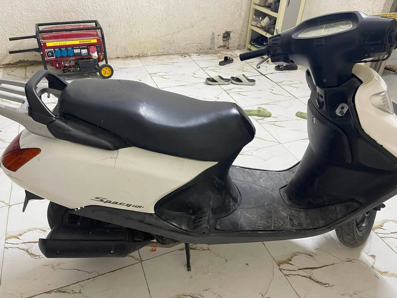 سلام عليكم سبيسي ياباني للبيع دراجة شغاله وجاهزه السعر 850وبيها مجال للشراي ***********
