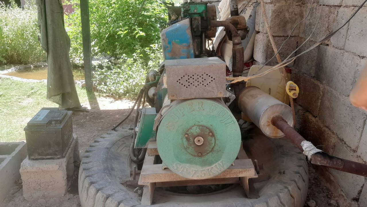 السلام عليكم مولد  كاز ٧ونص كيفي سلف بلادي اخو الجديد شرط الشغل للبيع مكان ديالى المقداديه ناحيه الهارونيه كيلو ١٣رقم الجوال***********
