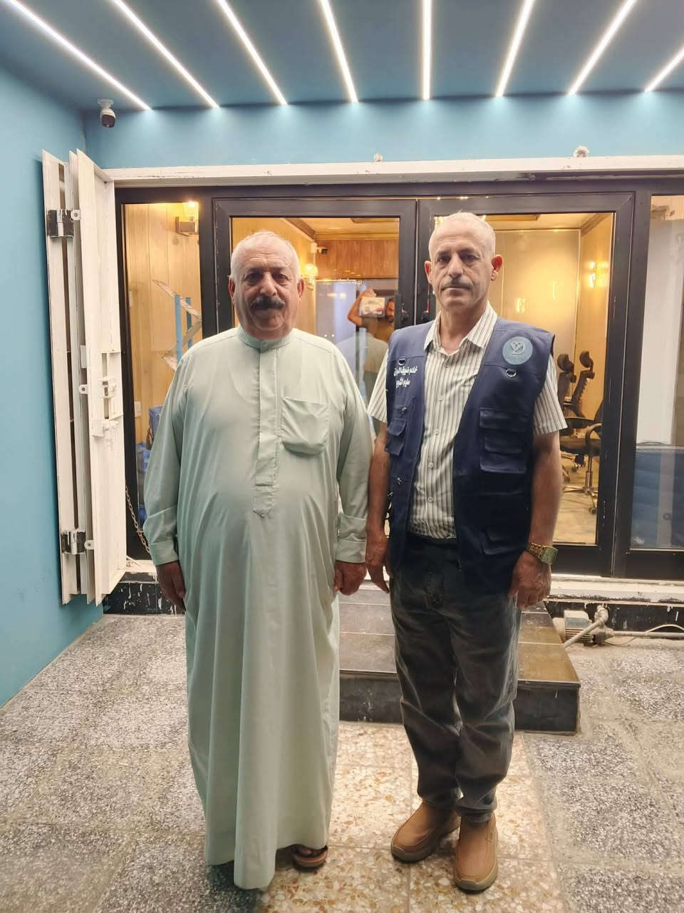الحمدلله رب العالمين...
بفضل الله ورعايته غادرة معتمري شركة جوهرة دجله للحج والعمرة والسياحه الدينية فجر هذا اليوم 2026/8/1
من مقر الشركه في بغداد متوجهين إلى الديار المقدسة لأداء مناسك العمره المفرده لشهر صفر 
نسأل الله تعالى سلامة الوصول لهم والتوفيق والتيسير بأذنه تعالى
خادم ضيوف الرحمن 
سليم الشجيري 
***********
***********
