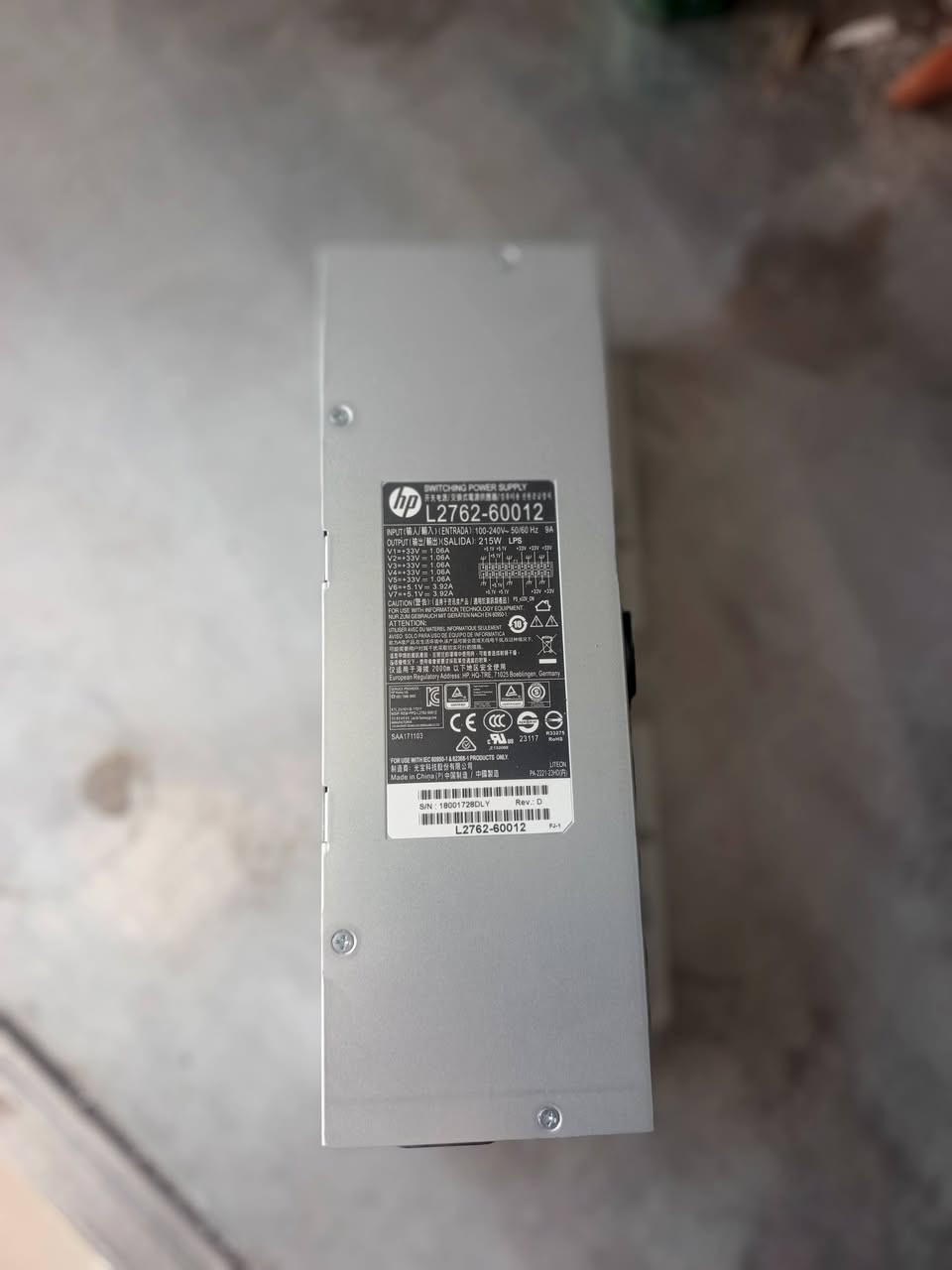 باور سبلاي طابعة HP نوع color 556 السعر 75 وبي مجال بسيط الشراي يراسلني خاص الرقم *********** العنوان الحلة شارع التربية 🖨️
