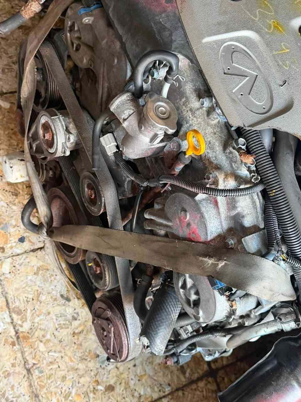 السلام عليكم توفر عندي محرك 3500 اصل بانزين شرط زيرو
جديدة جديدة جديدة 🏎️🏎️
ترهم FX35/G35/Ex35 
*********** 
الدورة شارع 60 تورك سنتر 
Tork Center
