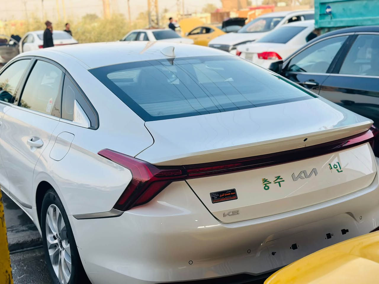 سياره للبيع Kia K8  السياره بدون رقم تترقم جميع المحافظات حجم المحرك 3.5 غاز بلادي السياره  كفاله عامه السعر الخاص المكان القادسيه الاستفسار الاتصال ***********
