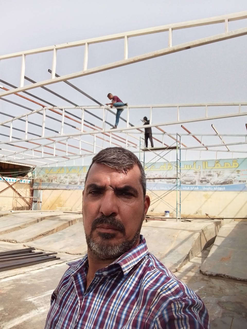 مسقفات حديدة • غسيل سيارات • الديوانية