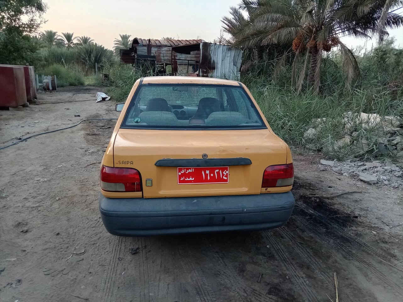 للبيع سايبا موديل ١٢ رقم بغداد سنويه عظم سياره جديده وجاهزه من كل شي  بس محركهه بي تبخير السعر ١٠ أوراق للاتصال ***********
