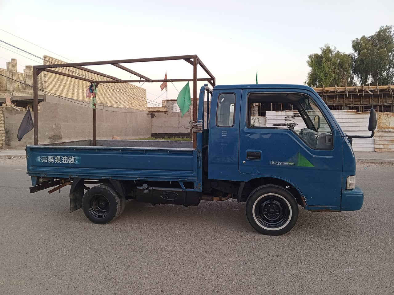 السلام عليكم فونتيره 97رقم بابل بسمي شرط تحويل عقدمروري محرك مجفت جديد  كيراكسل شاصي رقم شاصي كفاله تخم تاير بور كله شغال نقص بس كهربائيات السعر58 وبيه مجال مكان بغدادالمحموديه ***********
