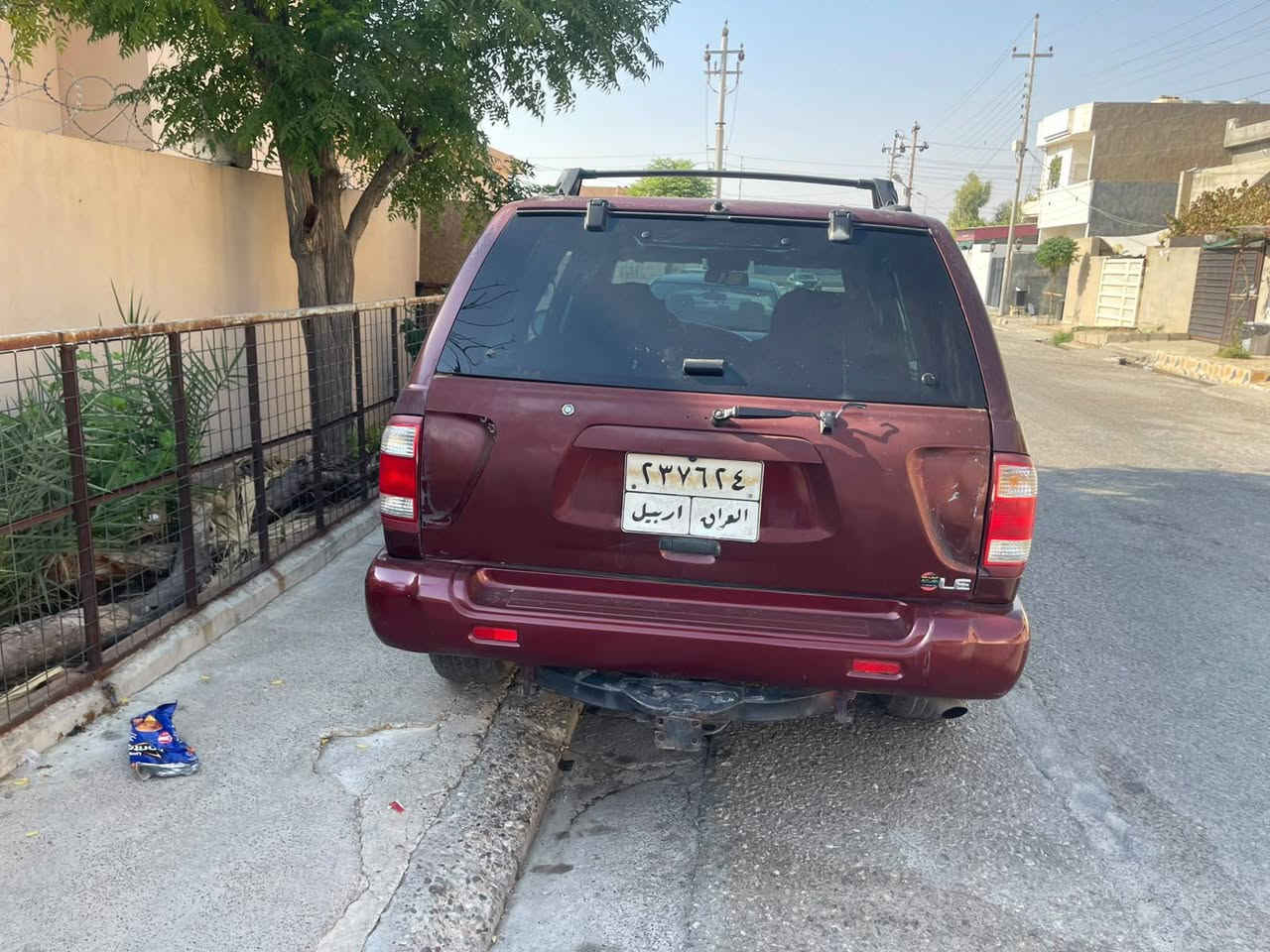نیسان پاثڤندر ٢٠٠٤ مواصفات امریکی  کشن جلد  کشن خەزن  گێر و مەکینە بطە 2500  شرط ، بیە نصف جاملغین امامی صبغ ویا البونیت  سنویة منتهیة ١٢/٣/٢٠٢٢ ، السعر 53 وبیە مجال ، اربیل .
للاتصال *********** واتساب .
