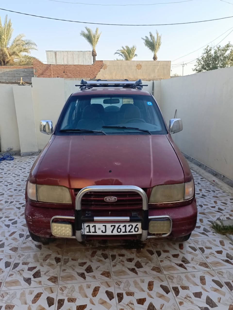 سبوتاج 1993
سنويه لل2030 بسمي 
سياره جديده وبلاديه بدون ظرر بيهه جراد فقط 
صدر امامي خلفي جديد 
باتري جديد...تبريد ثلج منظومه كامله بدلت بداية الصيف 
دشبوف جديد مال 2002 اني شديته ب500 الف
كهربائيات كله شغاله 
تخم تاير جديد.     غرفتهه جديده 
المكان ديالى بعقوبة 
‏‪***********‬‏ 
السعر 43 وبيهه مجال حك الجيه
