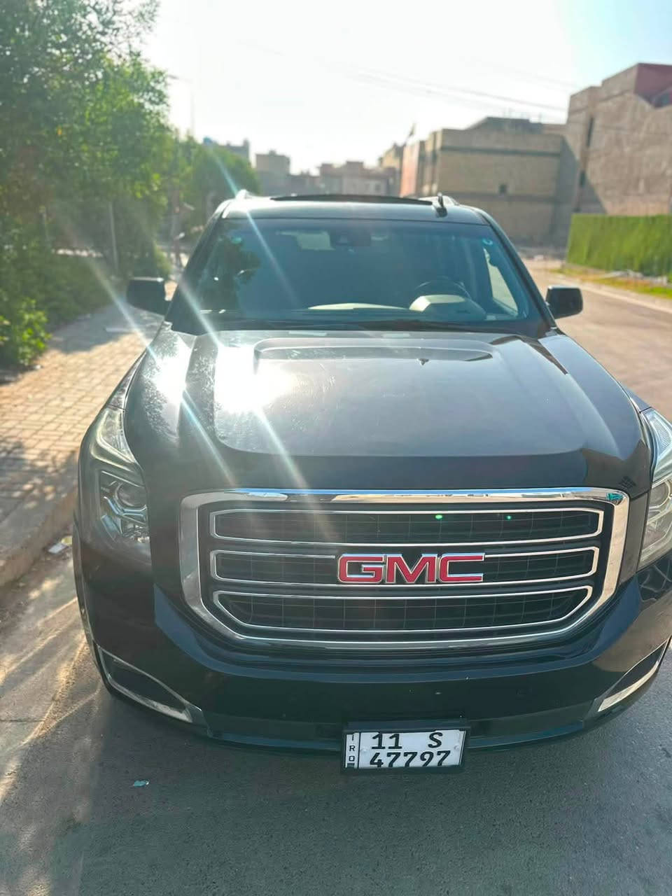 يوكن 20 سياره دخول جديد ضباط بسمي تحويل ثاني يوم SLT فول موصفات واحد على واحد وارد امريكي حادثه بس هاذ المدكر بدون ايرباك بدون شواصي بدون حته بارد مدل وكاله السياره جاهزه من كلشي تخم تاير تبريد السعر 325 بيه مجال بسيط  للتواصل ***********
