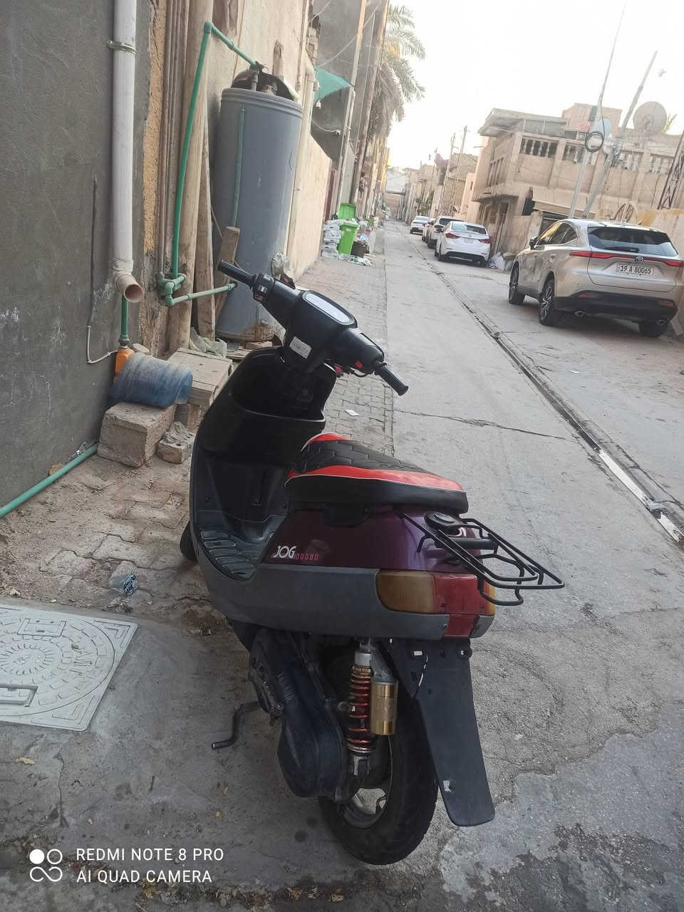 دراجة بطة للبيع كل غراضها اصليه عدا جلدة الكشن
السعر 325 الف 
***********
