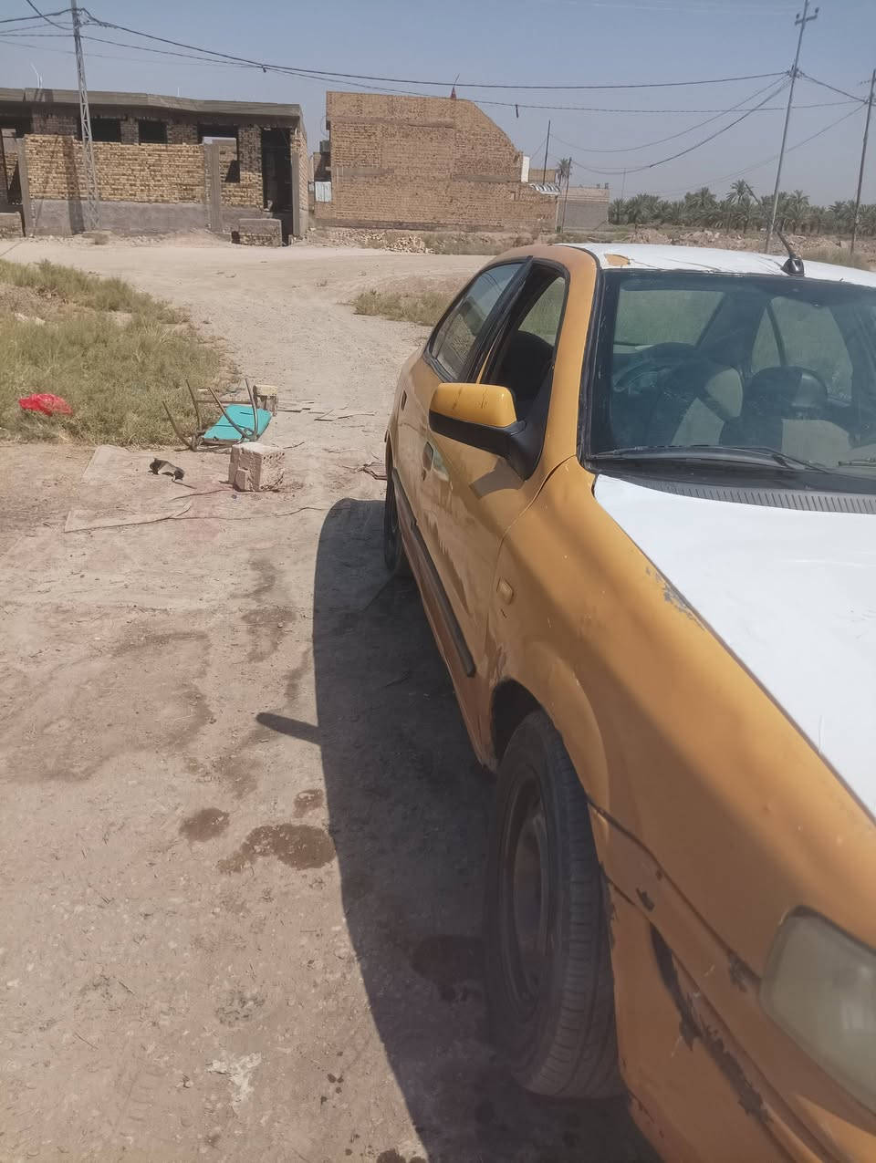 السلام عليكم سمند موديل 10للبيع كير ومكينه وحداديه نضيفه تخم تأير كهربائيات كله شغاله سنويه نافذه بل23 السعر 12وبيه مجال التصال عله الرقم ***********4
