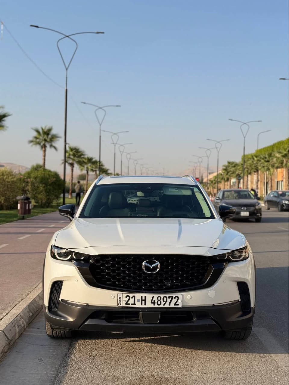 مازدا cx50
مەکینە ٢٥ی بە بێ تۆربۆ
مۆدێل ٢٠٢٣ 
ماوەی ڕۆشتن ٦٠ هەزار مایل
سەیارەکە بێ بۆیاخە. دووپەلە پی دی ئاری هەیە
ئێرباگی سوکان و شان سیستمە
مواسەفات پریموم پلاس. واتە فوول مواسەفات 
داتاشۆ
راداری ٣٦٠ 
کوشن سایەق و سەکن کارەبای و سارد و گەرم
کوشن میمۆری
کوشن کامل جلد
پانارۆما
تەبرید مەرکەزی
تەبرید دەبڵ زۆن
تحدید سورعە
موکابرە بۆس
کارپلە
دەرگا بەسمە 
ویلی گەورە 
سندوق جەک
زۆر مواسەفاتی تر 
لایت بیلادی شەریکە
نرخی ٢١٩ و معامەلەیە
‏*********** السليمانية, العراق
