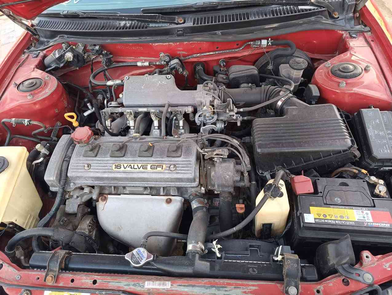 كورلا للبيع موديل 96 رقم بغداد يسره بلاد سياره كير مكينه حداديه وتخم تاير جدد تبريد ثلج مكفوله من الضربه صبغ جماليه مكان السياره نجف الحيره ***********
