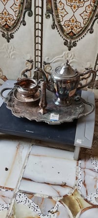 تحف قديمة • طلاء فضة • بغداد الشعب