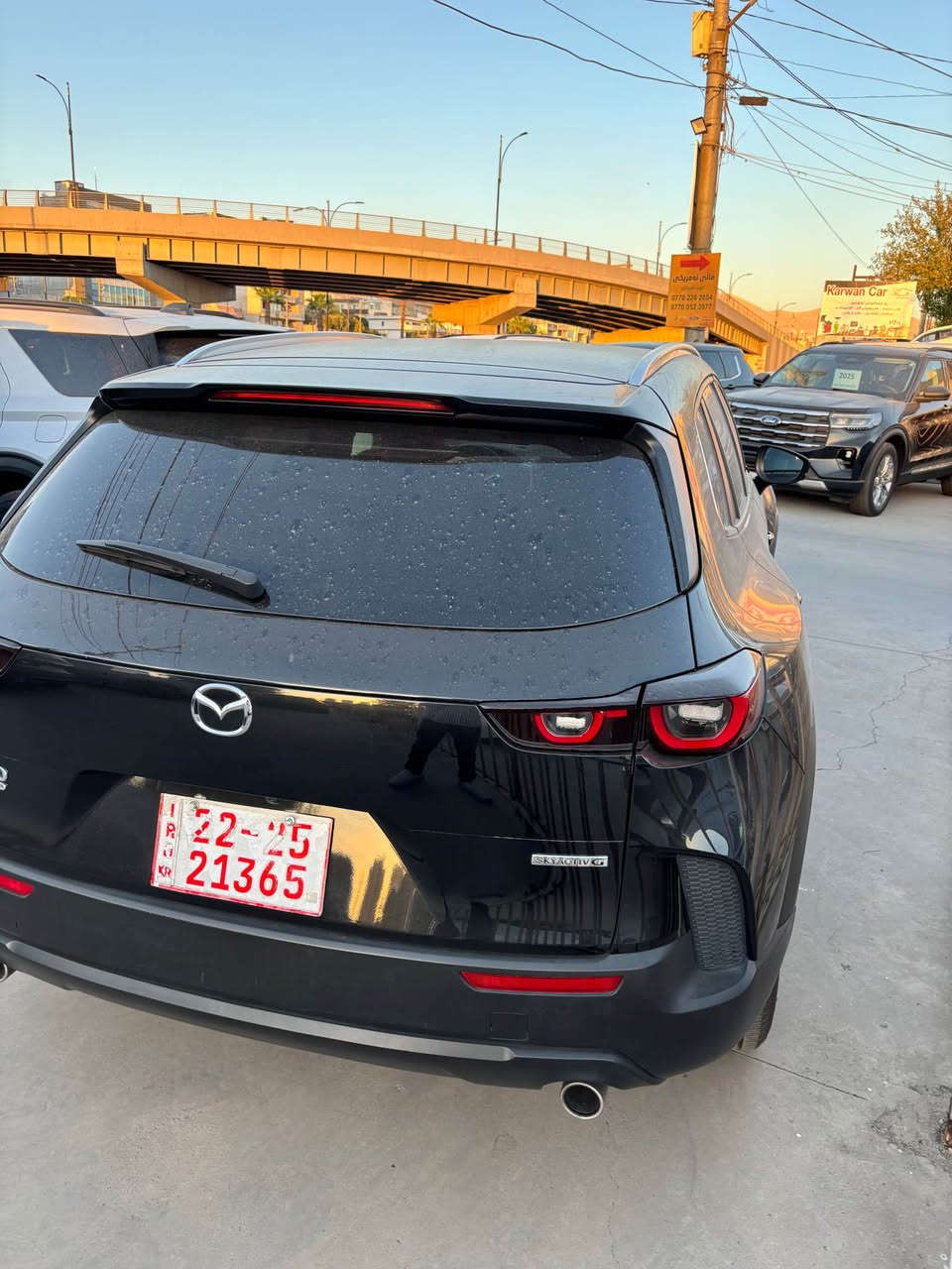 Mazda Cx-50 awd 2025 
مازدا سی ئیکس ٥٠
مۆدێل ٢٠٢٤
دەبڵ ئەکسل
سەیارەکەمان بۆنیتی بۆیاخە
بۆ نرخ١٩٠ گەڵا 
بۆ پەیوەندی *********** السليمانية, العراق
