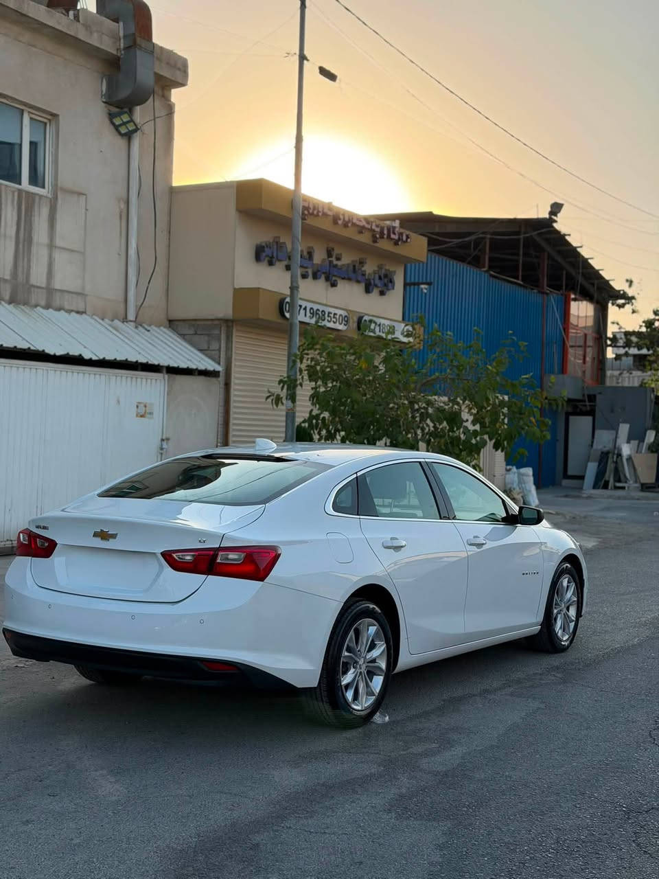 سلام عليكم 
شوفرليت ماليبو 
موديل ٢٠٢٤ 
مواسه فات LT 
كوشن كهربائي 
حساس 
رادار 
مرايه رادار 
كاميرا 
يده بسمه 
ماشيه ٣٠,٠٠٠ 
٢ قطعه سبوخ بدون دواخل 
ايرباك سوكان ستيرن سيستم بيلادى 
عنوان سليمانيه 
*********** 
فحص موقت ٣ شهر
