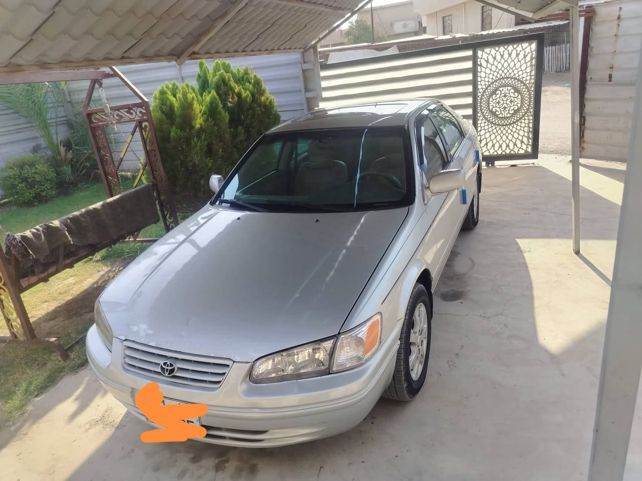 كامري موديل 2000 وارد امريكي محرك 6سلندر رقم بغداد بسمي كير محرك كفاله مصبوغه عام باتري جديد كامره خلفيه تبريد ثلج تدفئه السياره مال جناي مكاني بغداد تاجي السعر 67 وبيها مجال رقم الهاتف ***********
