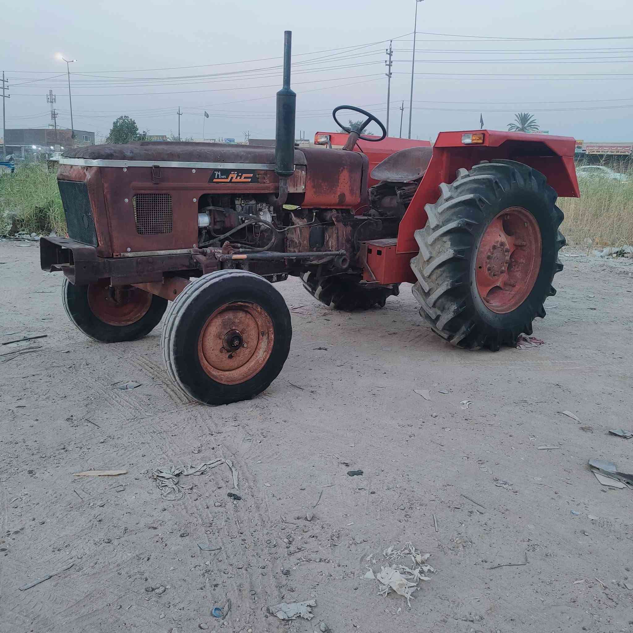 للبيع عنتر موديل 86 مكينه جاهزه مكفوله من محرك وگير وجهاز الرفع نگره سلف باور أستيرن تخم تاير مكينه مال جناي مكاني بابل أسكندريه ***********
