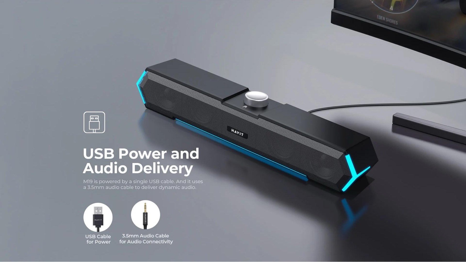 🔥 Havit M19 — خلّي الـSetup يتكلم! 🎮🌈

صوت Stereo قوي مع Bass ممتع 🔊، إضاءة RGB تخلي مكتبك أجواء 🔥، وتحكم سريع بالصوت 🎚️

🎮 للألعاب | 🎵 للموسيقى | 🎬 للأفلام
🔌 USB + 3.5mm | 💻 PC & Laptop | 📱 أجهزة ذكية | 🎮 PS4

Havit M19 — صوت قوي، إضاءة رهيبة، وحجم عملي! 🔥
السعر 30الف والتوصيل مجاني كل محافظات العراق 

للحجز والاستفسار مراسلة الصفحة او على واتس آب او 
من خلال معرف الانس التوصيل سريع جدا انستاbbarqstoore.27