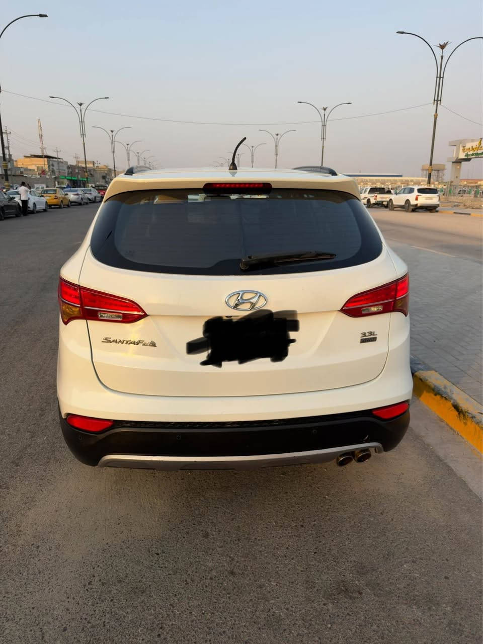 سنتافي خليجي موديل 2015
مكفولة من الصبغ والحادث
السيارة نظيفة وجاهرة من كل شي ..
 رقم بصرة  باسمي  مواصفات :-  حساسات خلفية , مري شفط ، ترحيب ، كشن السايق كهربائي ، كامره خلفيه ، منظومة تبريد جديده بالكامل ،تبريد ثلج ، تبريد 3 قطع ، 7 راكب ،
محرك 6 سلندر  ، تخم تاير جديد،  حدادية جديده للسياره ، صيانه جديده لمنظومه الاحتراق.. 
السعر 180 ورقة و بيهة مجال بسيط
للتواصل واتساب او اتصال
***********
مكان السيارة البصرة - المعقل البصرة, العراق
