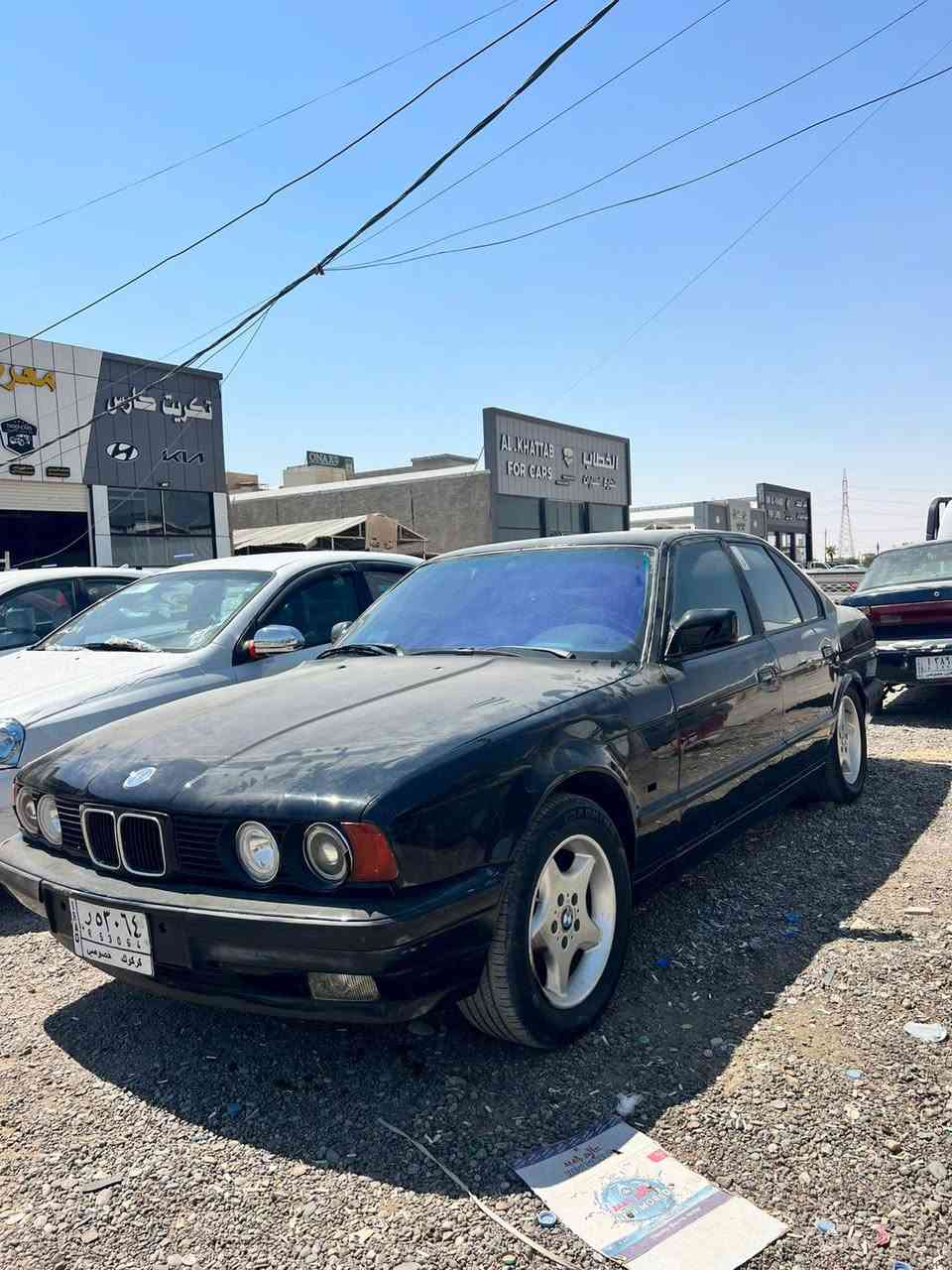سلام عليكم سياره بي ام موديل 1992 الحجم525محرك مسكر كير عادي السعر 40ورقه قفل وترهم مراوس شعندك نزل *********** رقم كركوك الماني
