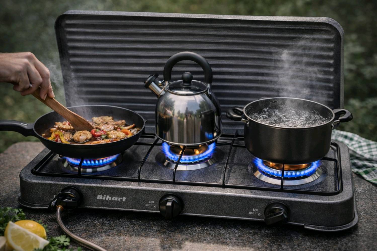 🔥🍳 طبخ سريع بكل مكان ويا طباخ الغاز العملي من Bihart!

تصميم فاخر وصغير، مثالي للبيت والرحلات، يوفر طبخ سريع وأداء قوي مع استهلاك قليل للغاز 💨

خفيف وسهل الحمل، مناسب للمطابخ الصغيرة والسفر 🏕️✨ السعر 22الف والتوصيل 5 لجميع المحافظات 🇮🇶🎁