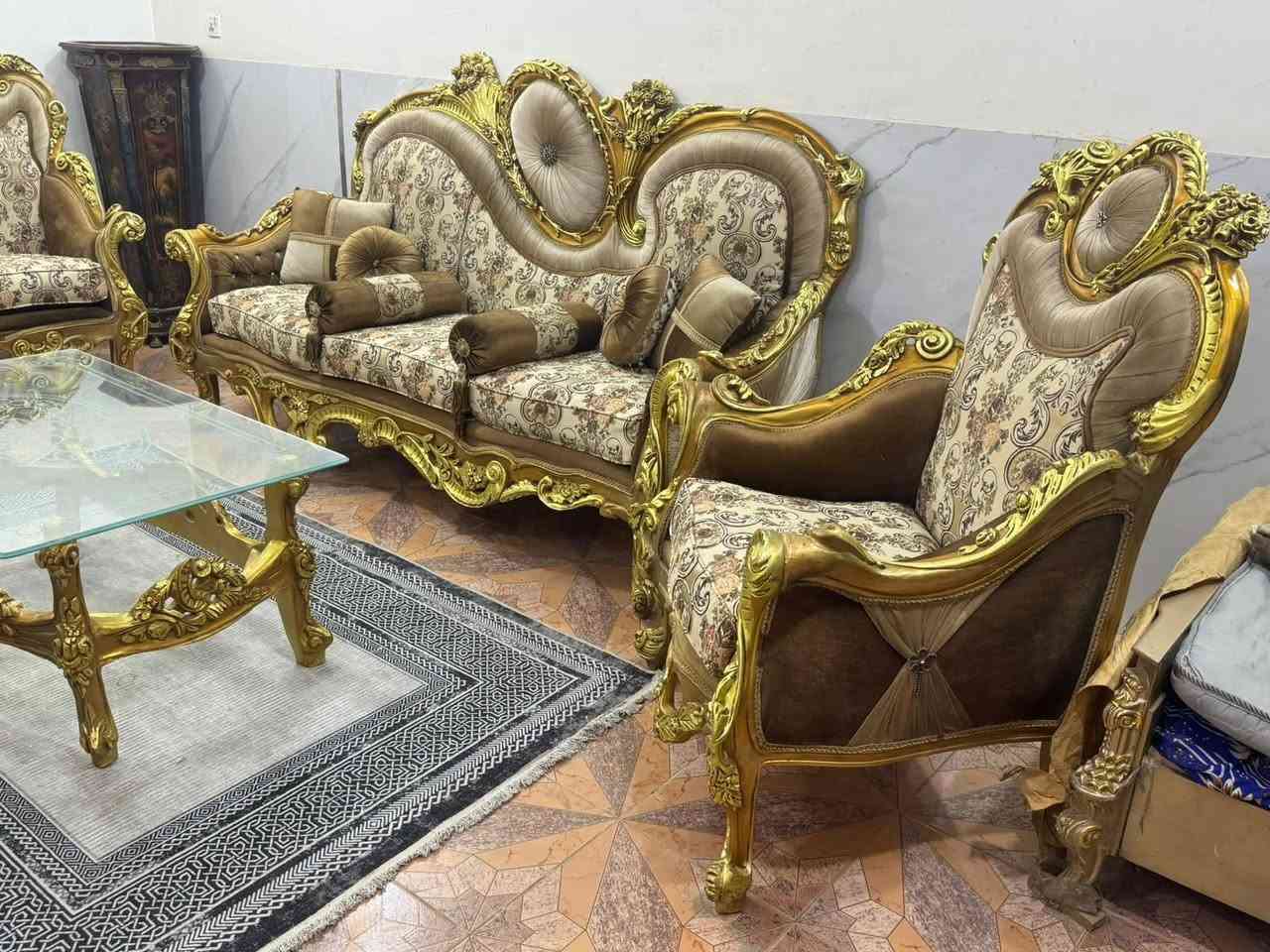 زان مصري • ١٠ مقعد • ميز وسطي