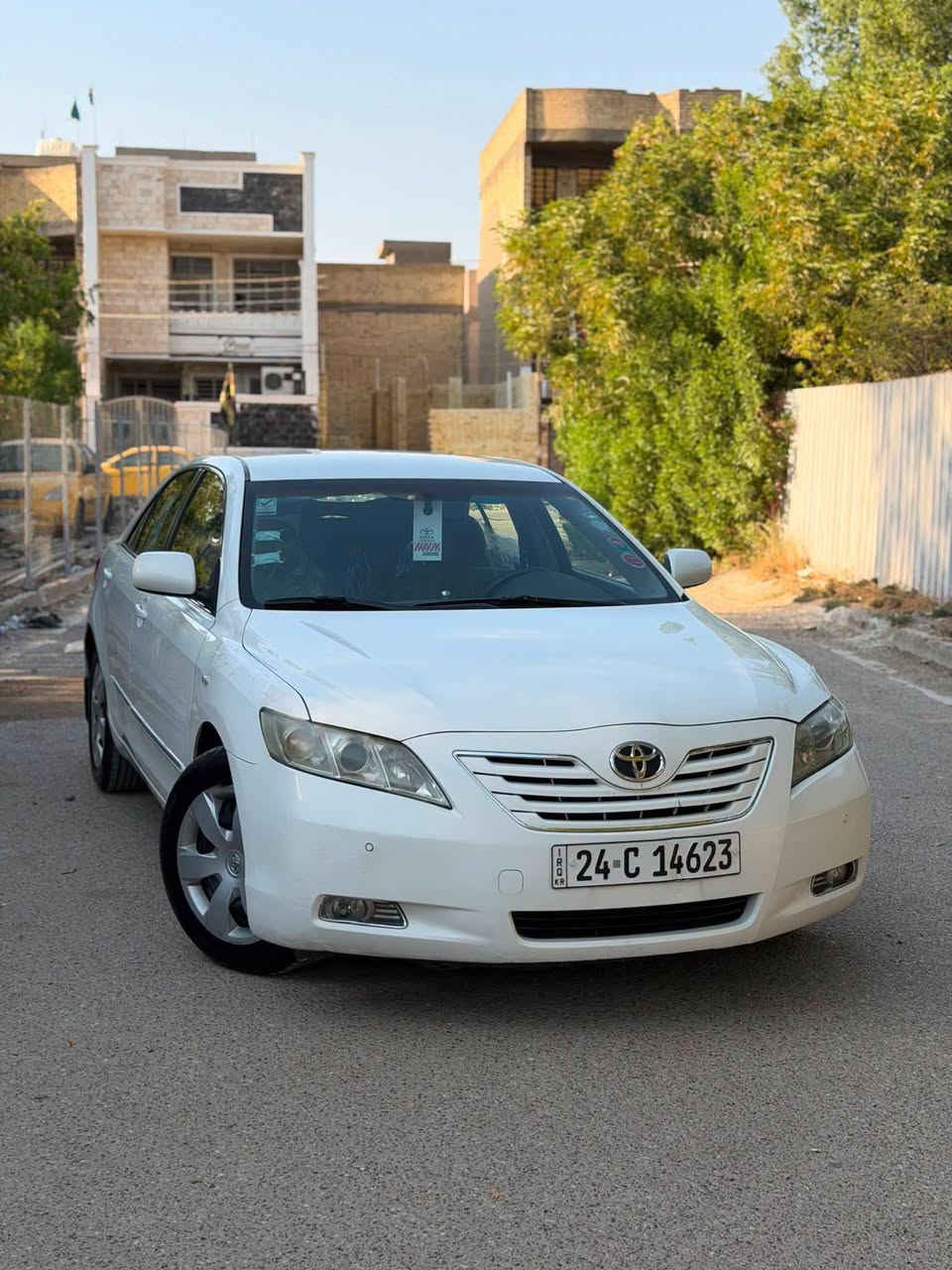 يالله صلو  على محمد وال محمد.  تؤيؤتا كامري 2008 GL

المواصفات خليجي.  سعوديه. ـ محرك 2400. لوك تبريد ثلج. 

السياره ماشالله ماشالله لوك حيل حلوه بي تقريبا مكانين تعديل بارد.     بسيط.    ماشيه 113K الف كيلو متر حقيقي. 

مكفولة من الصبغ والتبديل شرط الفحص مكان بغداد الرصافه. 

***********.        رقم دهوك سنويه جديده.  كاعيات شركه بيها.  وسويچات ثنين. وياها.       السياره ثاني شخص اركبها اني

السعر.  112  ورقه.       السعر 112ورقه. السعر 112 ورقه.
