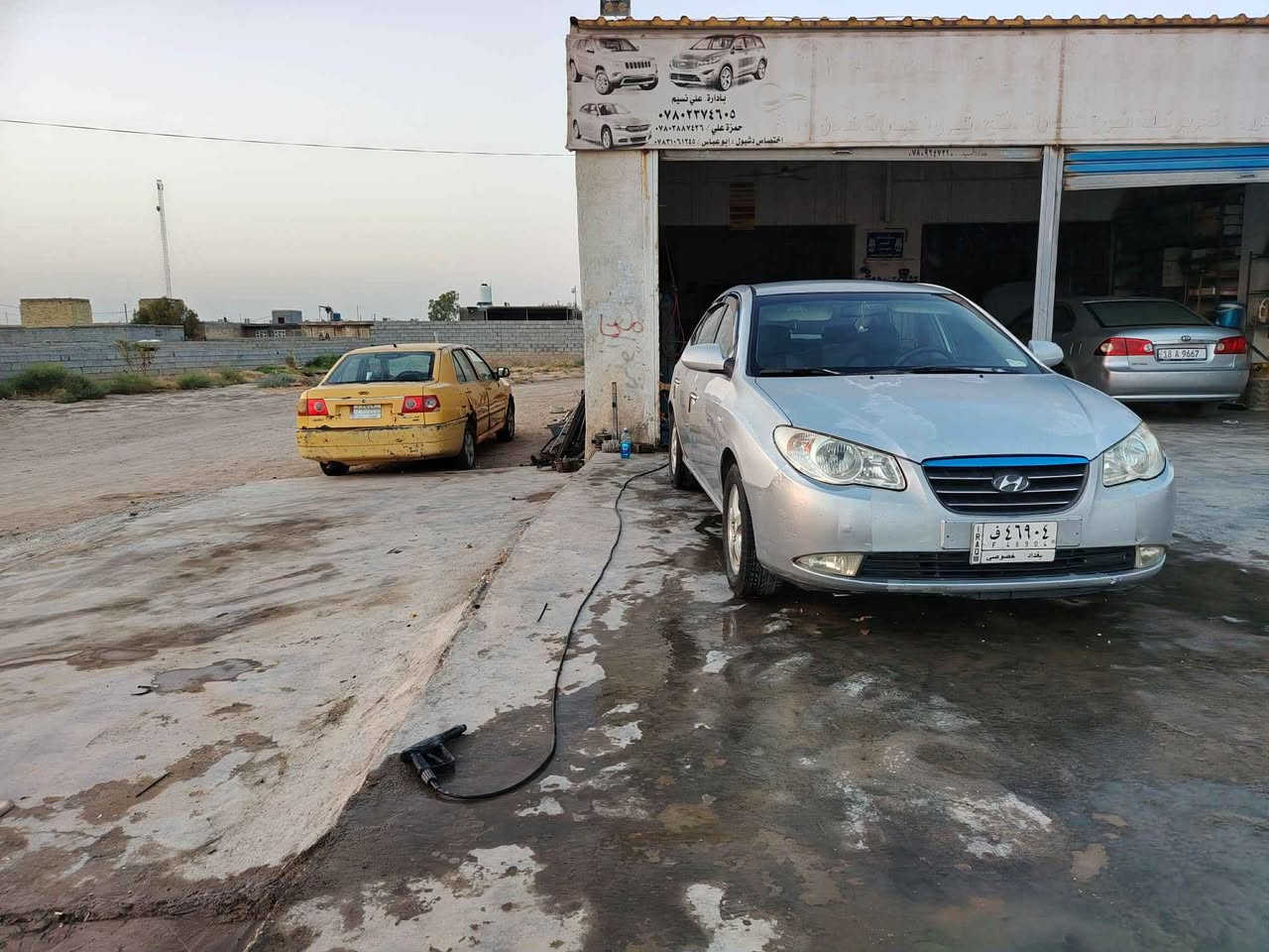 السلام عليكم  النترا موديل ٢٠١١ سياره جاهزه حداديه تخم تاير تبريد مكينه وكير جاهزه مكينه ١٦٠٠ سياره  بيه فقط جاملغ الامامي مبدل بدون ضربه السعر ٨٨وبيه مجال قليل للشراي
مكان الناصريه قضاء الشطره تحويل ثاني يوم 
رقم صاحبه ‏‪***********‬‏ الشطره, ذي قار
