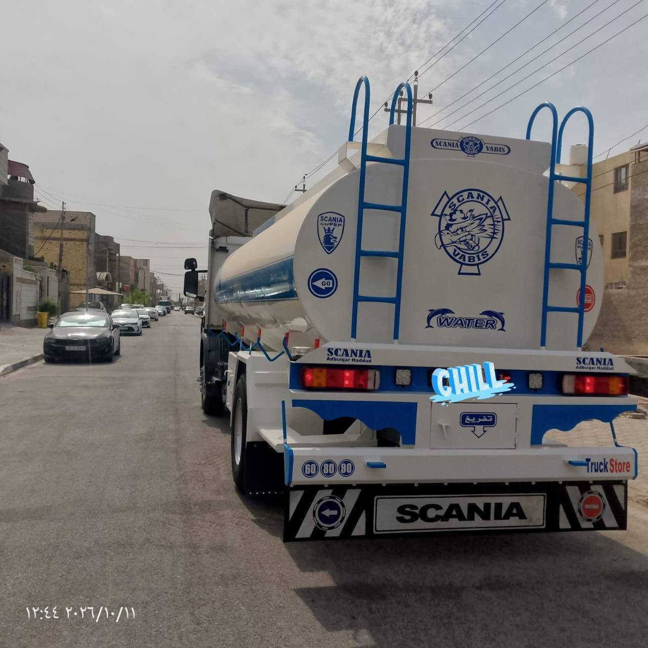 تنكر سكانيا • انجكتر ٥سلندر • ١٦طن