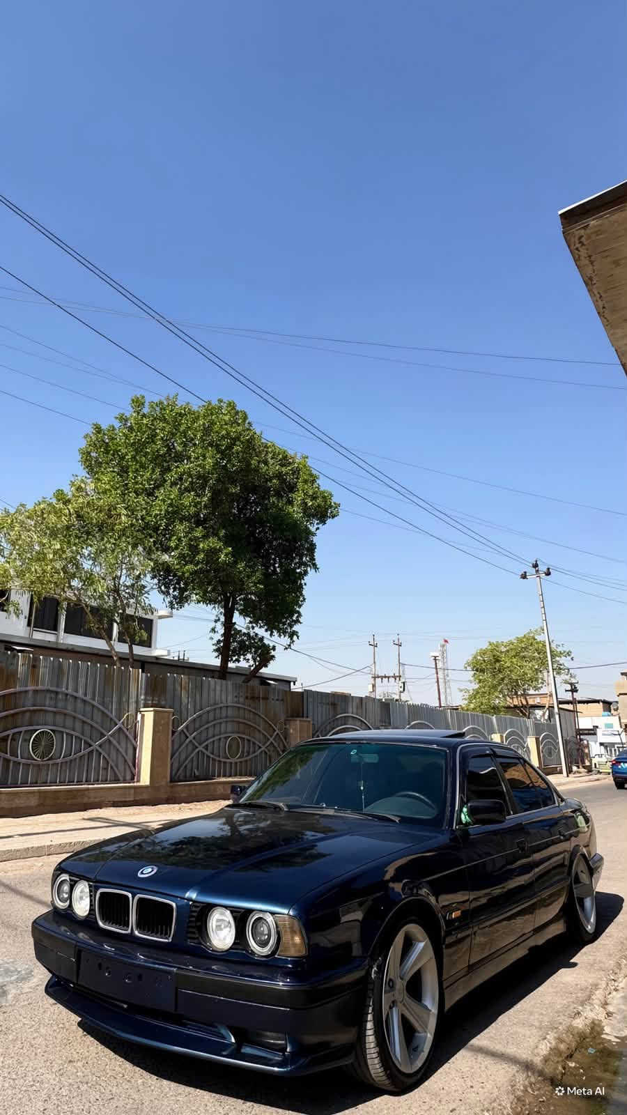 BMW525
موديل 1991
رقم اربيل 
مكينه وكير مكفولات 
كير عادي
تبريد شغال
كت كامل M
صدر امامي خلفي جديد
تخم تاير جديد
صبغ عام جماليه
السعر 55وبيها مجال
العنوان واسط الصويره
الاستفسار ***********

نص مكتوب في الصور:
- Meta AI