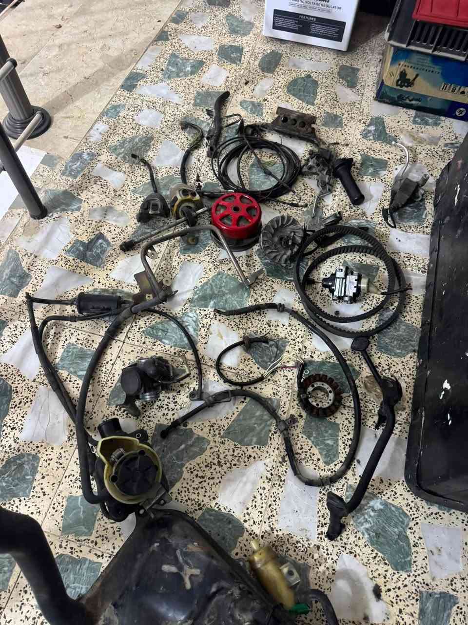 السلام عليكم غراض سكنس من ضمن الغراض المكينه  وظفيرة مع عقل كابريتر للبيع او مراوس بصالنصه رياضي سكنس فحل قيم بما يرضي الله للاستفسار *********** العنوان بغداد شهداء الثالثه مال العبيدي
