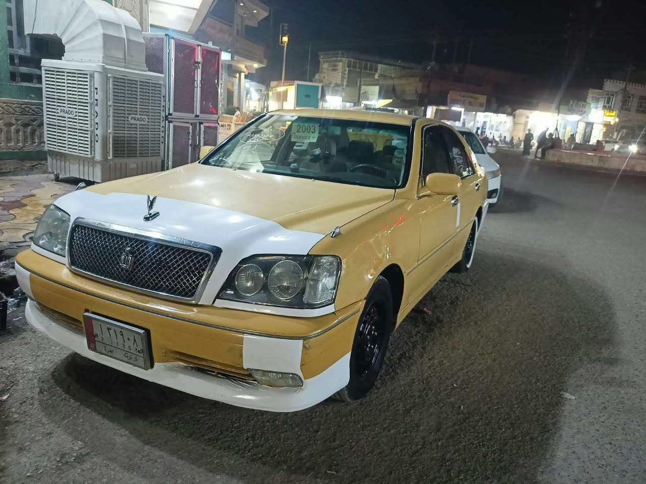 اني مكلف بل نشر لاحد يرأسني
ملكه للبيع 2003..اصل
كرستال اصل دكمتين ..

سياره كصه قماره فقط تبريد ثلج مكفوله من ضربه ونقل جثه حداديه جديده تايرات جدد محرك كارتون خطها نجف بغداد بك لايت ابو عيون لايت ابو عيون منضومه زنون  +دمام سياره حلوه وجاهزه للاخير الاستفسار اتصل وتدلل ***********
مكان نجف ابو صخير 
سعره 58عليه غرامات بل نص على مشتري وال بايع هيئه مصفره ولاه ربع
