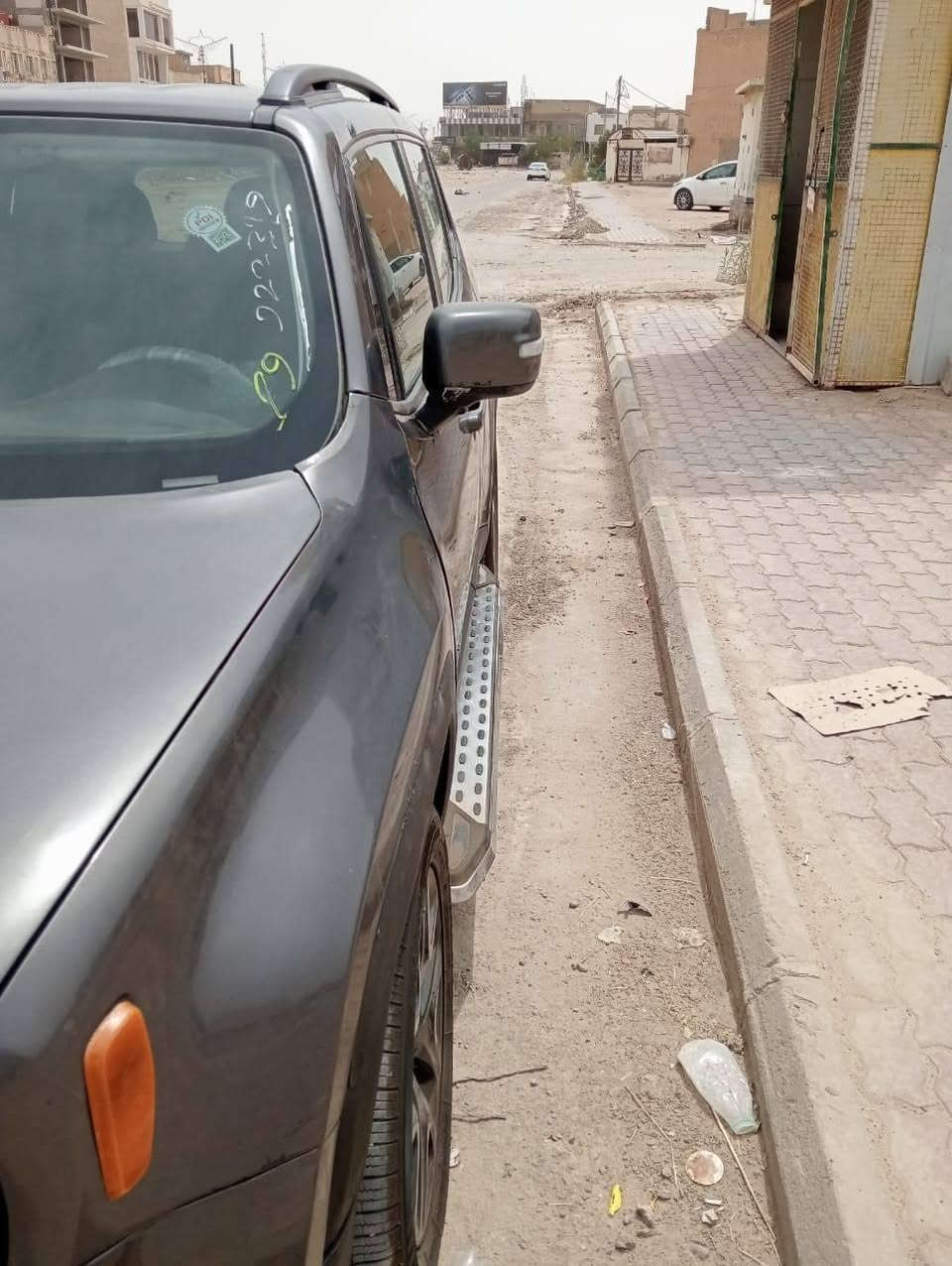 سلام عليكم سياره جيب رنجيد للبيع موديل 19 حجم محرك 2.4 تو ويل أربعه سلندر حادث مثل ما موضح بل سونار جوه سعر 115 وبيها مجال تواصل على رقم الهاتف *********** جليل ابو حسين  المكان السماوة
