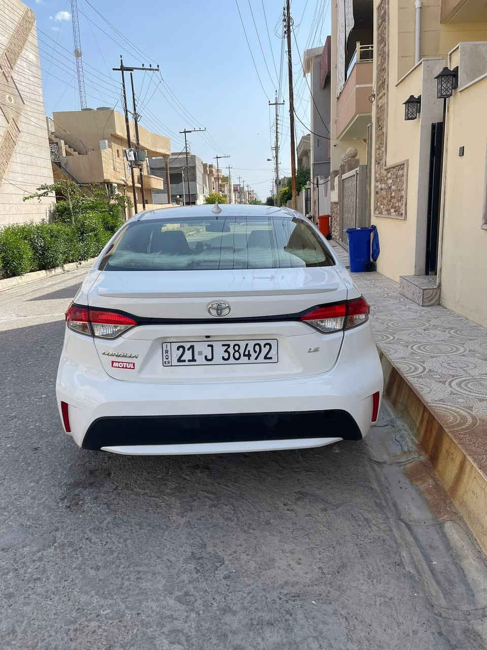 كورلا وارد امريكي ياباني اصلي وليس تجميع صيني
مقعد لونين ضرر قطعتين خلفي موضوح بصوره بجم كبس بدون ايرباك سنويه جديده ودقتر بانزين بي 

كركوك 

***********
